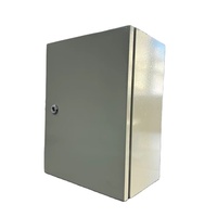 Boîtier électrique mural étanche IP66 à porte unique, coffret de commande en acier, armoire de distribution pour la sécurité extérieure
