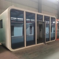 Cabane Apple avec vitrage panoramique pour retraites panoramiques, resorts de glamping et hébergements haut de gamme pour invités