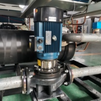 Refroidisseur à vis à haute efficacité avancé 80HP 100HP 120HP équipement de refroidissement patinoire réfrigération Portable