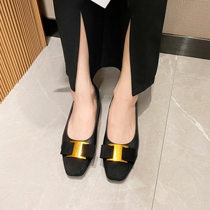 Nuove <span class=keywords><strong>Scarpe</strong></span> da Donna Primavera-Autunno 2025 in Stile Francese, Tacchi Alti in Morbida Pelle, <span class=keywords><strong>Eleganti</strong></span> Décolleté con Tacco Sottile per Lavoro e Ufficio - Product Image 6