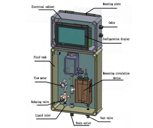 Bơi Hồ Bơi Sử Dụng POP-8300 Miễn Phí Clo Trực Tuyến Phân Tích Bệnh Viện Sử Dụng Nước Kiểm Tra Chất Lượng Thiết Bị <span class=keywords><strong>Ion</strong></span> Clorua Kiểm Tra - Product Image 2