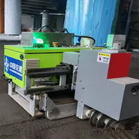 Robot de nivellement automatique de mortier par IA, machine à niveler les sols en béton guidée par laser pour la construction intelligente