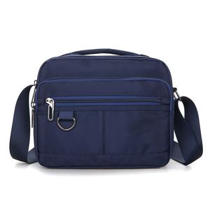 Sac Messager Portable Vintage Imperméable à Fermeture Éclair pour Homme avec Sangle de Mode pour Bandoulière et Utilisation Simple à Bandoulière - Product Image 4