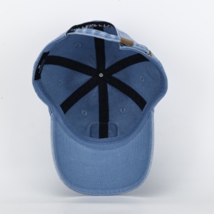 Gorra Unisex de Algodón sin Estructura de 6 Paneles, Estilo Vintage, Color Sólido, con Hebilla Metálica Ajustable - Product Image 6
