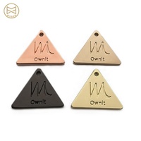 Bademode Zubehör Gold Zink-legierung Individuelles Logo Metall Bar Schnalle Ring