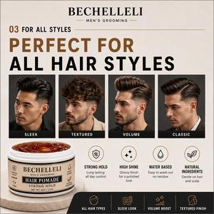 ราคาขายส่ง โพเมดออร์แกนิคสำหรับจัดแต่งทรงผม ยี่ห้อส่วนตัวสำหรับมืออาชีพ ติดทนนาน โพเมดอะโวคาโด แว็กซ์จัดแต่งทรงผมแห้งเร็ว - Product Image 5