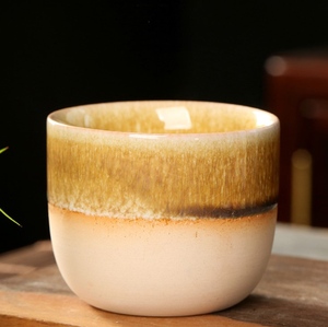 Tasse à café kung fu <span class=keywords><strong>en</strong></span> céramique bleu clair, de style <span class=keywords><strong>japonais</strong></span> créatif, pour le thé, la poterie traditionnelle, 4oz - Product Image 5