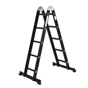 Hot bán đa-vị trí 2*5 bước nhôm công nghiệp mở rộng thang mát màu đen thang với EN131 - Product Image 1