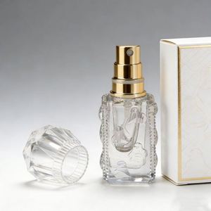 Factory Direct Wholesale 3ml Crystal <b>Perfume</b> <b>Sample</b> <b>Bottles</b> Portable Geometric Spray Atomizers with Screen Printed Custom Logo - Product Image 3