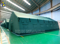 Grandes tentes extérieures personnalisées professionnelles de camouflage de tente hermétique gonflable de camouflage