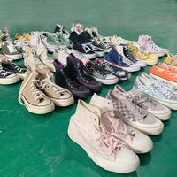 Tenis de Lona de Marca Usados al Por Mayor para Mujer Zapatos Casuales de Segunda Mano Zapatos de Lona Con&Van Usados