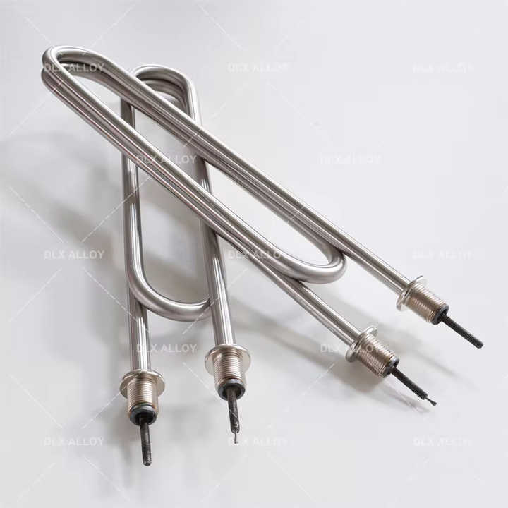 Customized Size Spiral Coil Tubular Electric Heater 6000W Water/Air