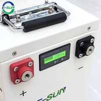 Baterai LiFePO4 Surya ESUN 24V 100ah 200ah yang Dapat Diperluas 2.5KWH 5KWH Baterai Lithium Kompatibel Dengan Semua Inverter Utama