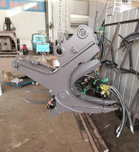 Fabrication de grumes fendeur de racines cisailles à <span class=keywords><strong>souche</strong></span> excavateur coupant à travers de grosses souches d'arbres - Product Image 5