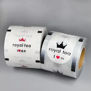 Bubble Milk Tea Juice Drink Film Cover Cup Sealing Lidding Film for Cup Sealer Sealing Machine