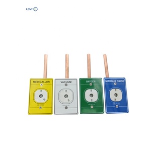 Медицинский настенный газовый выход LOVTEC, хромированный, медицинский газовый выход OHMEDA - Product Image 1