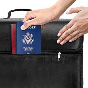 Sac <span class=keywords><strong>anti</strong></span>-<span class=keywords><strong>feu</strong></span>, <span class=keywords><strong>pochette</strong></span> ignifuge, sac à documents résistant au <span class=keywords><strong>feu</strong></span>, enveloppe de fichiers, pochettes, sac à argent ignifuge pour ordinateur portable, carton - Product Image 3