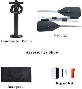 Plataforma <span class=keywords><strong>Flotante</strong></span> Inflable con Soporte para Motor Fuera <span class=keywords><strong>de</strong></span> Borda, Plataforma <span class=keywords><strong>Flotante</strong></span> <span class=keywords><strong>de</strong></span> PVC para Pesca en Lagos y Ríos - Product Image 3