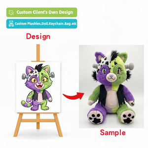 Fabricante de Juguetes de Peluche Personalizados con MOQ Bajo, Juguetes de Peluche con Relleno de Algodón PP, Muñeco de Peluche Personalizado de Conejo, Oso o Gato para Cumpleaños - Product Image 3