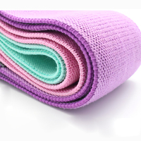 Bandas de resistencia a la cadera Gimnasio Ejercicio Fitness Entrenamiento de fuerza Piernas Glúteos Tela Resistencia elástica Entrenamiento de botín
