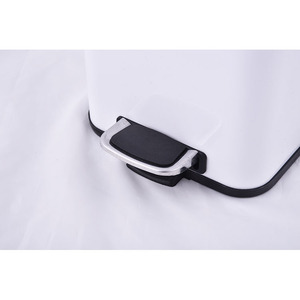 Thiết kế thời trang sơn tĩnh điện <span class=keywords><strong>6L</strong></span> hình vuông Thùng rác có thể sử dụng nhà bếp kim loại chân đạp rác <span class=keywords><strong>bin</strong></span> với bên trong xô - Product Image 3