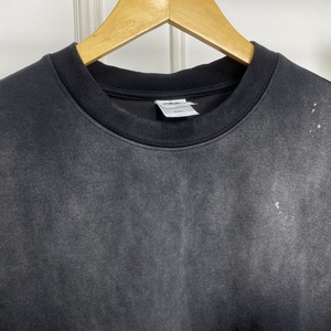 T-shirt e pantaloncini larghi <span class=keywords><strong>da</strong></span> uomo con logo personalizzato, pesanti, effetto sbiadito dal sole, oversize, stampa vintage, lavaggio effetto invecchiato - Product Image 6