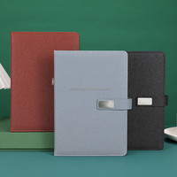 Cahier en cuir A5 du fabricant de haute qualité planificateur ensemble cadeau de carnet et stylo d'affaires avec logo personnalisé vente en gros