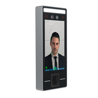 Sistema de Control de Acceso y Asistencia con Reconocimiento Facial y Biométrico de Palma de 5.5 Pulgadas, con Software SDK Gratuito