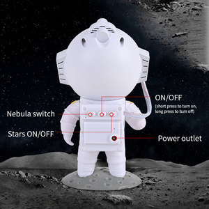 Minimaliste pour astronaute étoile <span class=keywords><strong>projecteur</strong></span> Globe télécommande veilleuse pour chambre d'enfant - Product Image 6