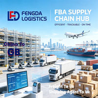 Servicios de Despacho de Aduanas y Transporte de Carga FBA al Puerto de Liverpool, Reino Unido, Servicio de Almacenamiento, Socio Global de Envíos