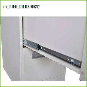 Archivador de Acero con 2 <span class=keywords><strong>Cajones</strong></span> con Cerradura |   Archivador Vertical Moderno y Resistente para el Hogar y la Oficina, Almacenamiento de Documentos - Product Image 4