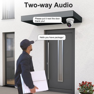 OEM 8MP Ai กล้อง IP ป้อมปืนกล้องวงจรปิดกลางแจ้งกล้องวงจรปิด F1.0 VCA MD 2.0สีแดงและสีฟ้าเต็มรูปแบบ130dB H.265 WDR + - Product Image 3