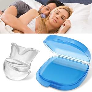 男性と女性のためのいびき防止装置マウスピースマウスガード、舌保持いびきソリューション - Product Image 6