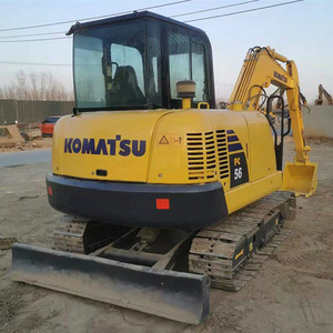 Buen estado, 5 toneladas, original, marca japonesa, Komatsu pc56, excavadoras usadas, miniexcavadora, precio bajo, miniexcavadora de 2017 - Product Image 3