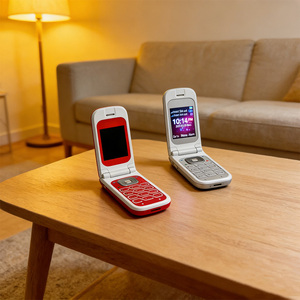 Telefono Cellulare Flip Compatto CDMA 2505 all'Ingrosso con Batteria da 700mAh, Torcia, Radio FM, Tastiera Sbloccata, Cellulare Base - Product Image 5