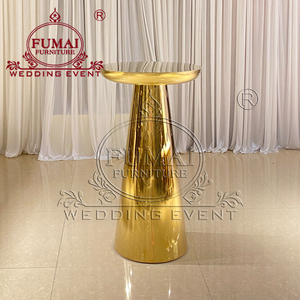 Lujosa Mesa Redonda de acero inoxidable para exteriores - Product Image 3