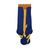 Chaussettes cadeaux drôles pour femmes Poulet Cluck Jambes Chaussettes folles Longueur au genou Chaussettes de mode personnalisées