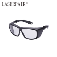 Protection des yeux de lunettes de sécurité laser CO2 de haut niveau de protection CE EN207 pour machine de gravure/découpe laser