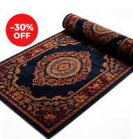 Moquette murale à motif nuage chinois traditionnel, fabriquée à la machine, lavable, rouge, tapis commercial en largeur pour hôtels de luxe et usage religieux