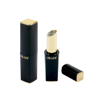 أنبوب أحمر شفاه فاخر ذهبي أسود بلاستيك 3g للبيع بالجملة من الشركة المصنعة - Product Image 4
