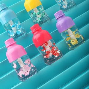 Huile à lèvres <span class=keywords><strong>liquide</strong></span> minérale au design mignon d'animaux, imperméable, longue tenue, transparente, sans logo - Product Image 3