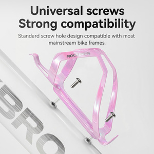Portabidones de Bicicleta <span class=keywords><strong>ROCKBROS</strong></span> con Recubrimiento al Vacío Iridiscente, Soporte Ligero de Aluminio para Botellas de Agua, Universal - Product Image 3