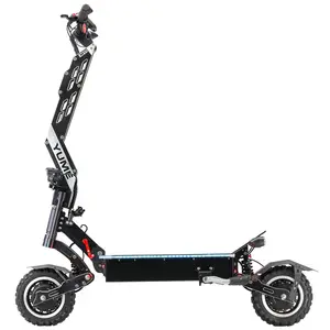 YUME ventes d'usine directement 7000w scooter électrique 2 roues pliant trotinette electrique avec batterie au lithium