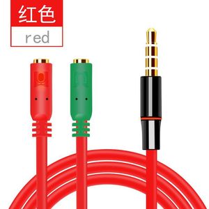 Audio Splitter <b>Cable</b> 3.5mm To 2 RCA Male For <b>Microphone</b> And Speaker Connection Plastic Material - Product Image 3