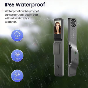 Cerradura Inteligente para Puerta con Huella Dactilar Sinon, Anti-Espionaje, Gestión de Acceso por Contraseña, Alimentada por Batería, Wifi - Product Image 1