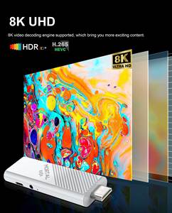 Mortal Q8S Android 14 TV Stick H313 8K HDR10+ WiFi Dual Band BT5.0 IPTV Ready OTT Streaming Media Player 2GB+16GB - Product Image 6