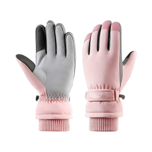 Gants de snowboard et de ski à écran tactile, avec grip intégral sur la paume, rembourrés, manchette côtelée, équipement de sports d'hiver, vente en gros - Product Image 2