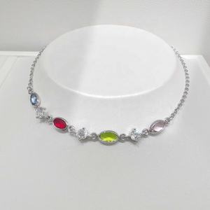 Pulseras de Plata S925 con Piedras de Esmeralda y Circonita, Elegantes y Apilables, Precio de Fábrica, para Chicas - Product Image 2