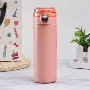 Doublewalled Stainless Steel <b>Thermos</b> With Popup Lid and Leak-Proof Tumbler for 6-12 Hour Thermal Insulation - Product Image 4