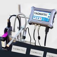 Imprimante jet d'encre en ligne continue YAOMATEC, imprimante TIJ automatique pour l'impression de la date d'expiration, du code de lot, du numéro de lot, du numéro de série